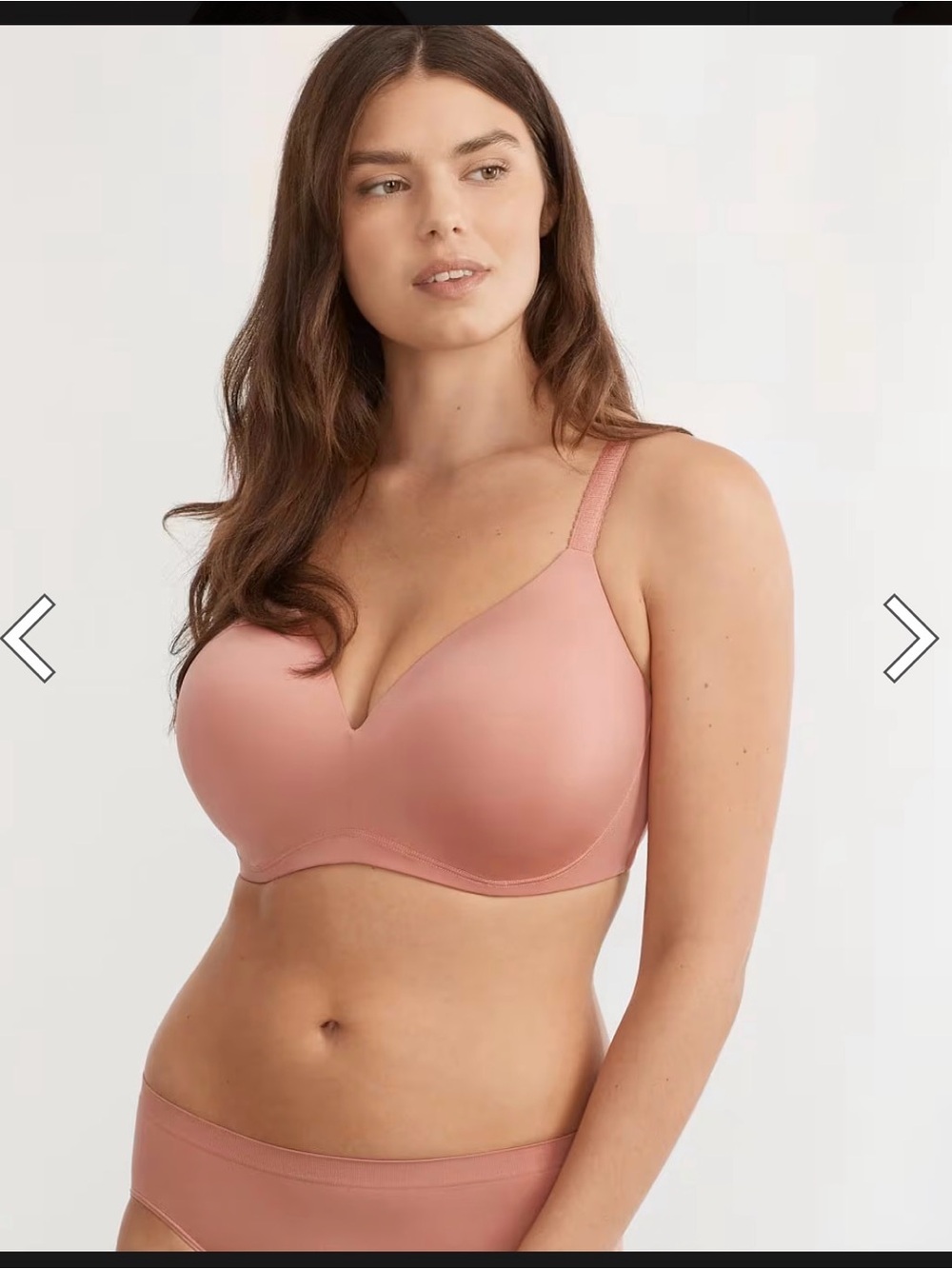 NWT Bare Necessities BARE favorite wire free t shirt Bra in Ash Rose